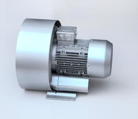 1.6kw Silver Regenerative Air Blower , Aluminum Alloy Ring Air Blower