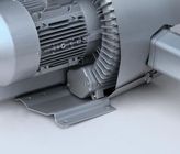 50 / 60Hz 4.3kw Silver High Pressure Ring Blower For Pneumatic Convey System
